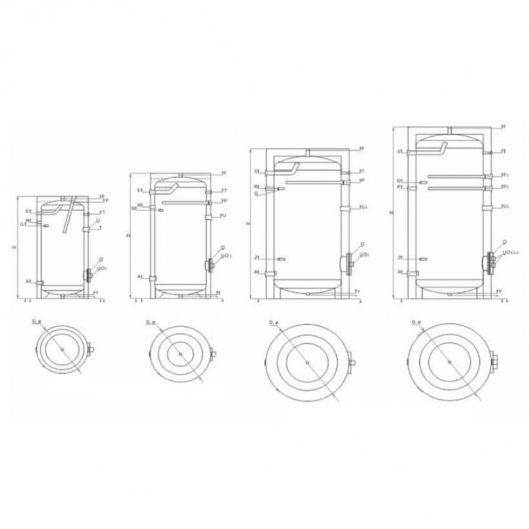 Ballon ECS Émaillé - 150L