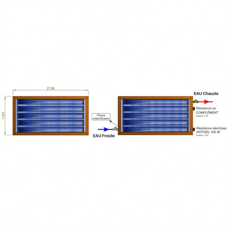 Chauffe-Eau Solaire - Ennio - Aluminium